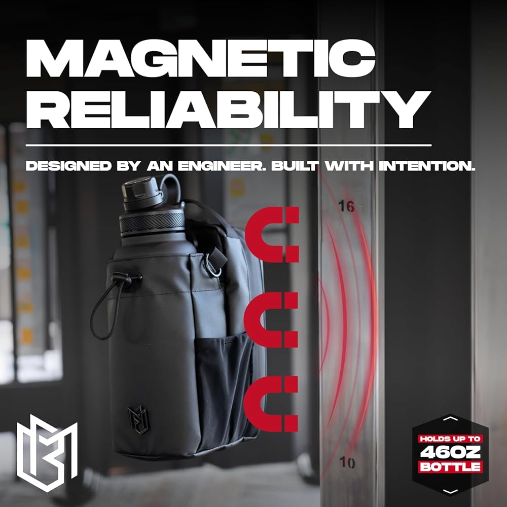 マグネットアタッチメント付きボトルバッグジムスリング Amazon.co.jp: Magnetic Bag Company - ボトルスリング 男女兼用